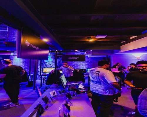Console technology showcase attendees in Melbourne