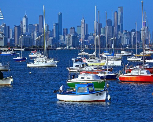 Melbourne Southbank riverside precinct